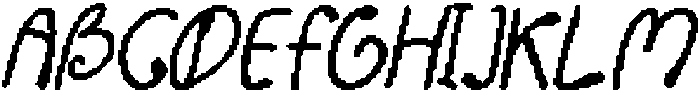 CS Darlene Pixel Regular otf (400) Font UPPERCASE
