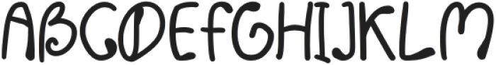 CS Darlene Regular otf (400) Font UPPERCASE