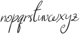 CS Darlings Italic otf (400) Font LOWERCASE