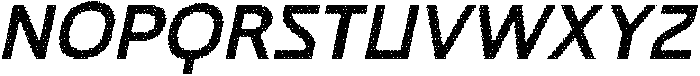 CS Darvish Disco Italic otf (400) Font UPPERCASE