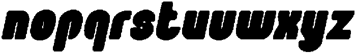 CS Dayne Drawn Italic otf (400) Font LOWERCASE