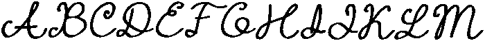 CS Debora Italic otf (400) Font UPPERCASE