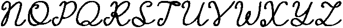 CS Debora Italic otf (400) Font UPPERCASE