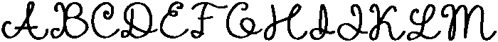 CS Debora Regular otf (400) Font UPPERCASE
