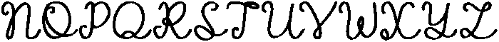 CS Debora Regular otf (400) Font UPPERCASE