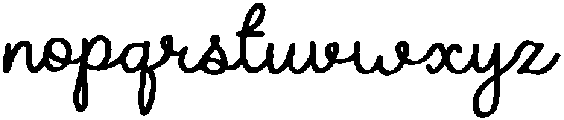 CS Debora Regular otf (400) Font LOWERCASE