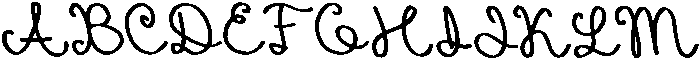 CS Debora Reverse Italic otf (400) Font UPPERCASE