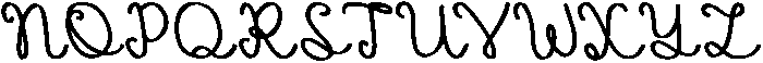 CS Debora Reverse Italic otf (400) Font UPPERCASE