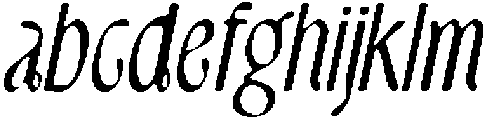 CS Delaney Drawn Italic otf (400) FONT