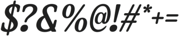 CS Delmar Italic otf (400) Font OTHER CHARS