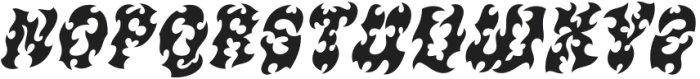 CS Demure Italic otf (400) Font UPPERCASE