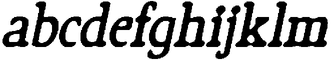 CS Denton Drawn Italic otf (400) FONT