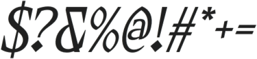 CS Denton Italic otf (400) Font OTHER CHARS