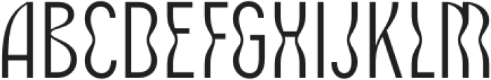 CS Devious Regular otf (400) Font UPPERCASE