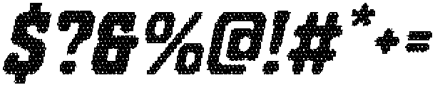 CS Dextor Disco Italic otf (400) Font OTHER CHARS