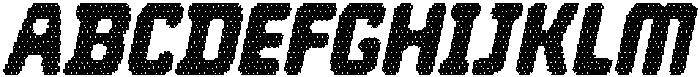 CS Dextor Disco Italic otf (400) Font UPPERCASE