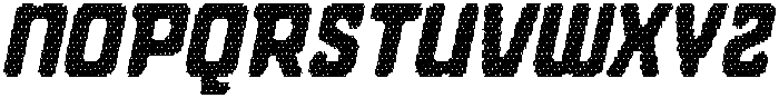 CS Dextor Disco Italic otf (400) Font UPPERCASE