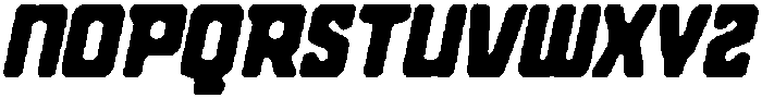 CS Dextor Drawn Italic otf (400) Font UPPERCASE