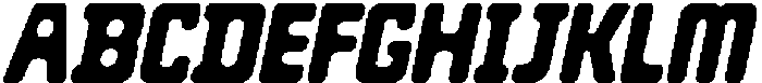 CS Dextor Italic otf (400) Font UPPERCASE