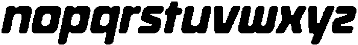 CS Dextor Italic otf (400) Font LOWERCASE
