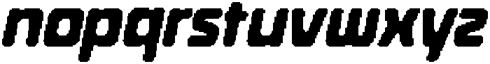 CS Dextor Pixel Regular otf (400) Font LOWERCASE