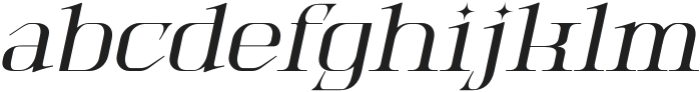 CS Diamond Italic otf (400) Font LOWERCASE