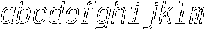 CS Diego Mono Pixel Outline otf (400) FONT
