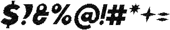 CS Diora Disco Italic otf (400) Font OTHER CHARS
