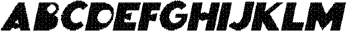 CS Diora Disco Italic otf (400) Font UPPERCASE