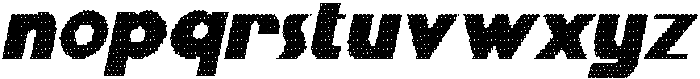 CS Diora Disco Italic otf (400) Font LOWERCASE