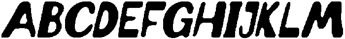 CS Direction Drawn Italic otf (400) Font UPPERCASE