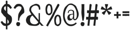 CS Direction Regular otf (400) Font OTHER CHARS