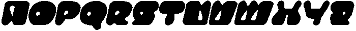 CS Doma Drawn Italic otf (400) Font UPPERCASE