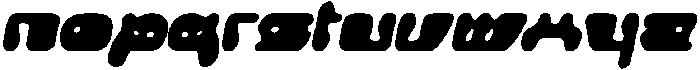 CS Doma Drawn Italic otf (400) Font LOWERCASE