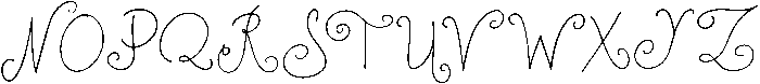 CS Dorinda Regular otf (400) Font UPPERCASE