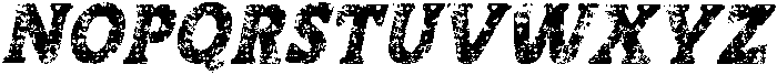 CS Dovie Stamp Italic otf (400) Font UPPERCASE