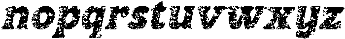 CS Dovie Stamp Italic otf (400) Font LOWERCASE