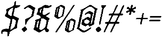 CS Drusilla Drawn Italic otf (400) Font OTHER CHARS
