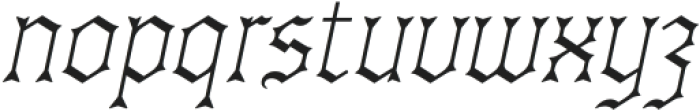 CS Drusilla Italic otf (400) Font LOWERCASE