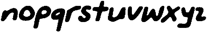 CS Easton Drawn Italic otf (400) Font LOWERCASE