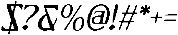 CS Elmore Drawn Italic otf (400) Font OTHER CHARS