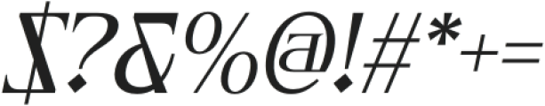 CS Elmore Italic otf (400) Font OTHER CHARS