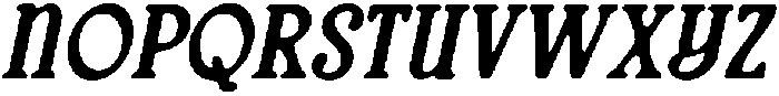 CS Eloise Drawn Italic otf (400) Font UPPERCASE