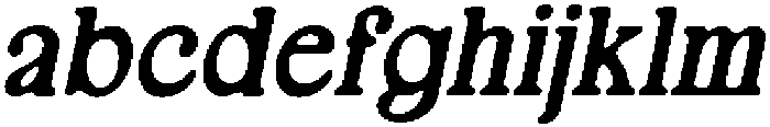CS Eloise Drawn Italic otf (400) FONT