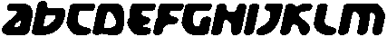 CS Elroy Drawn Italic otf (400) Font UPPERCASE