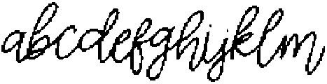 CS Elysia Pixel Regular otf (400) Font LOWERCASE