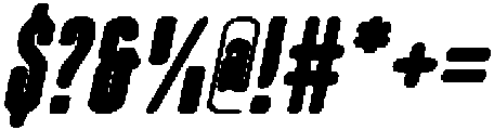 CS Emerson Drawn Italic otf (400) Font OTHER CHARS