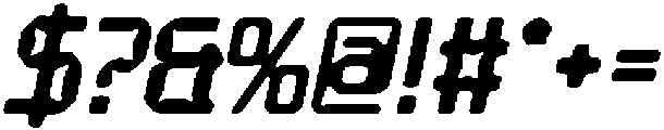 CS Escape Drawn Italic otf (400) Font OTHER CHARS