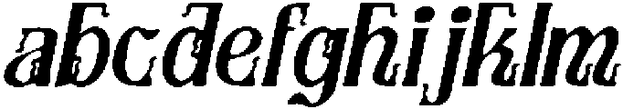 CS Evaris Drawn Italic otf (400) FONT