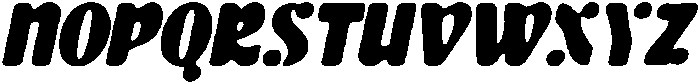 CS Evora Drawn Italic otf (400) Font UPPERCASE